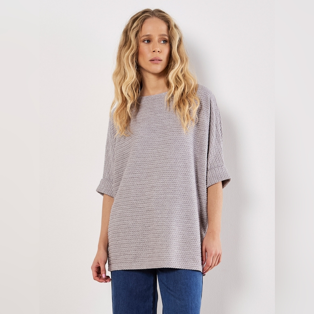 Cable Soft Touch Batwing Top